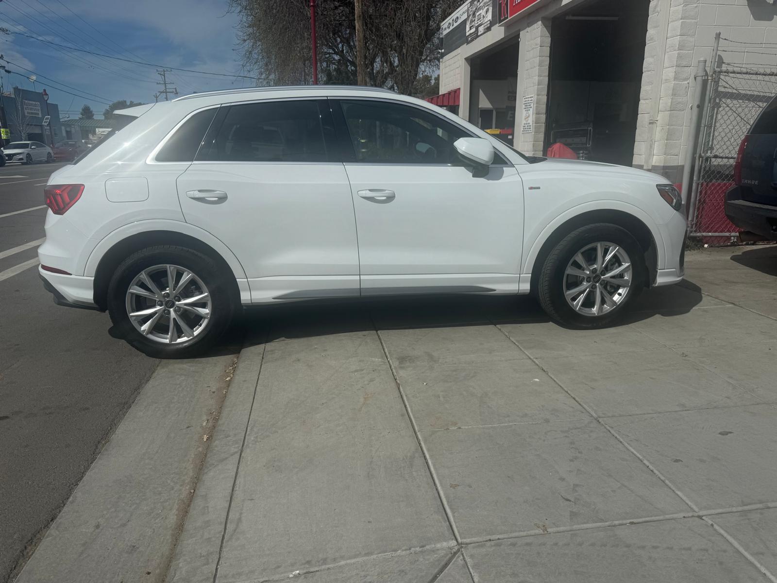 Vehicle before repair