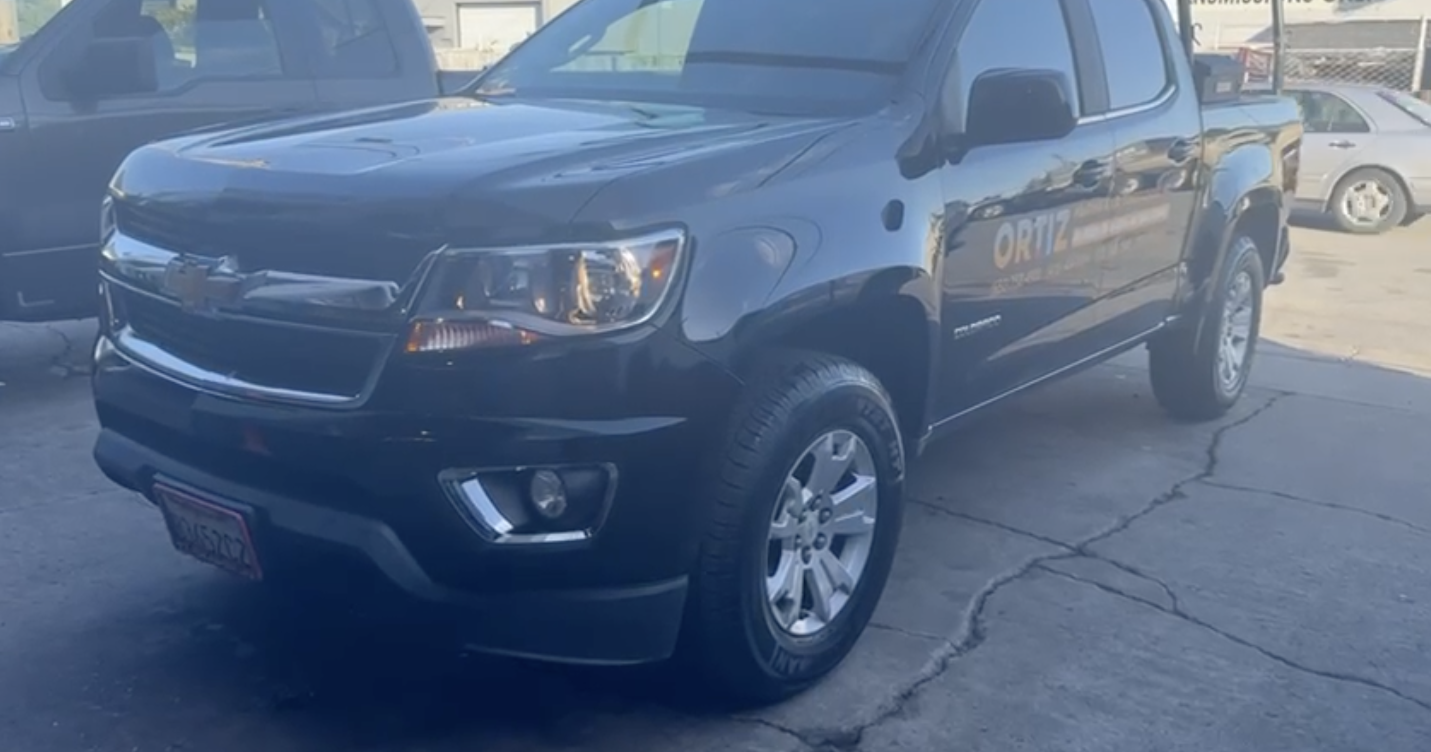 Chevrolet Colorado after repair